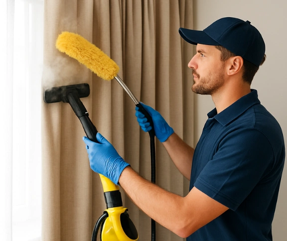 Trusted drapes cleaning technician Matty Curtain Cleaning potts-point-nsw QLD